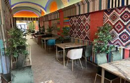 Restaurant cu terasa mobilat, zona centrala