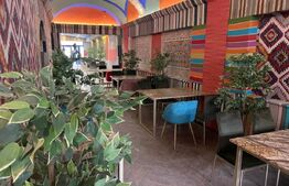 Restaurant cu terasa mobilat, zona centrala