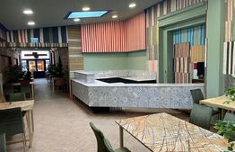 Restaurant cu terasa mobilat, zona centrala