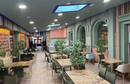 Restaurant cu terasa mobilat, zona centrala