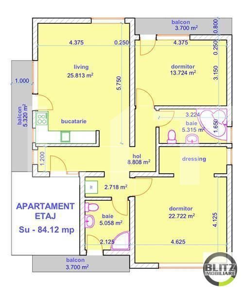 Apartament de vânzare 3 camere Gheorgheni - 16039AV | BLITZ Cluj-Napoca | Poza13