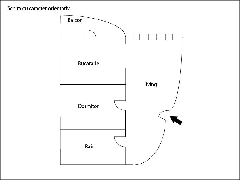 Apartament de vânzare 2 camere Europa - 1605AV | BLITZ Cluj-Napoca | Poza1