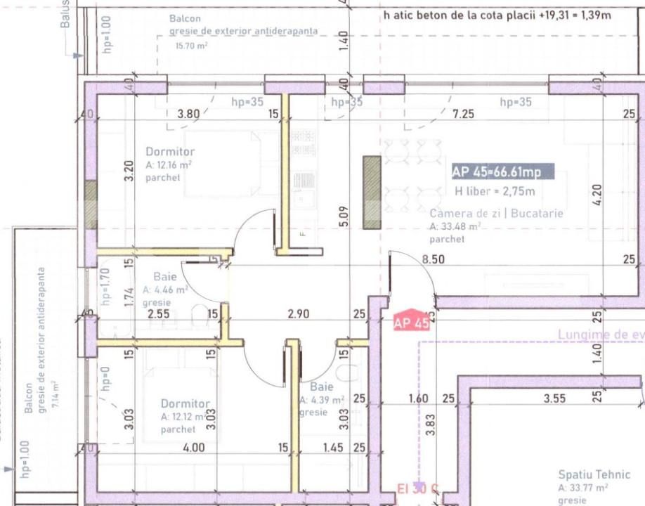 Apartament de vânzare 2 camere Marasti - 160561AV | BLITZ Cluj-Napoca | Poza1