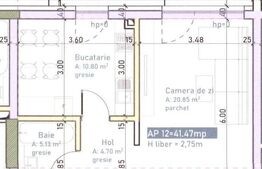 Apartament 2 camere decomandat , Finisat, bloc nou, zona Fabricii