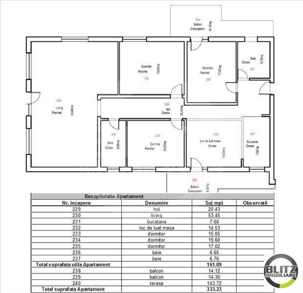 Apartament de vânzare 4+ camere Floreşti - 16074AV | BLITZ Cluj-Napoca | Poza1