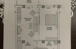 Apartament cu 2 camere, 47mp, et intermediar, balcon 5mp, parcare, zona Petrom 