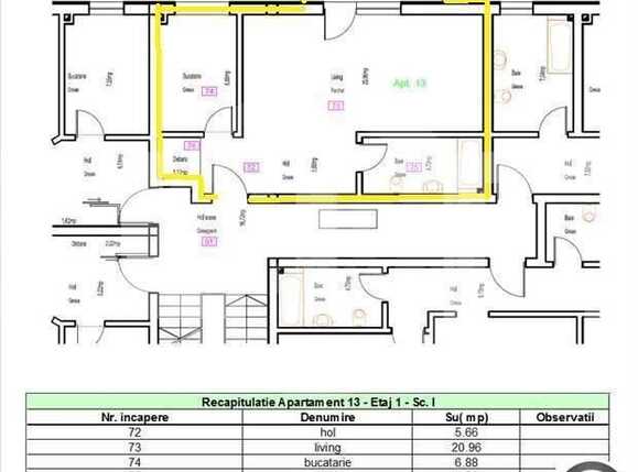 Garsonieră de vânzare Floreşti - 1610AV | BLITZ Cluj-Napoca | Poza1