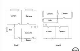 Apartament pe 2 nivele, 160 mp utili, parcare, zona strazii Mircea Eliade!