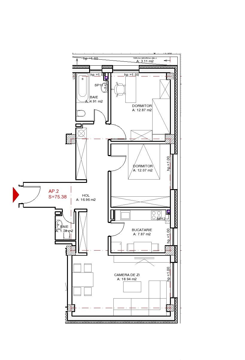 Apartament de vânzare 3 camere Gheorgheni - 16105AV | BLITZ Cluj-Napoca | Poza1