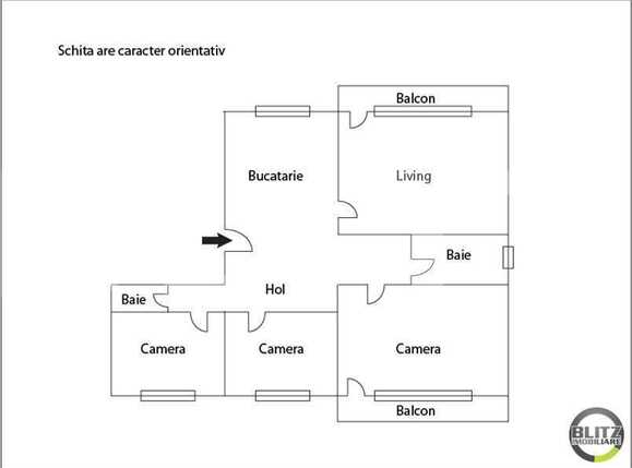 Apartament de vânzare 4 camere Marasti - 16106AV | BLITZ Cluj-Napoca | Poza8