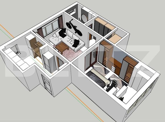 Apartament de vânzare 2 camere Gemenii - 161080AV | BLITZ Brașov | Poza7