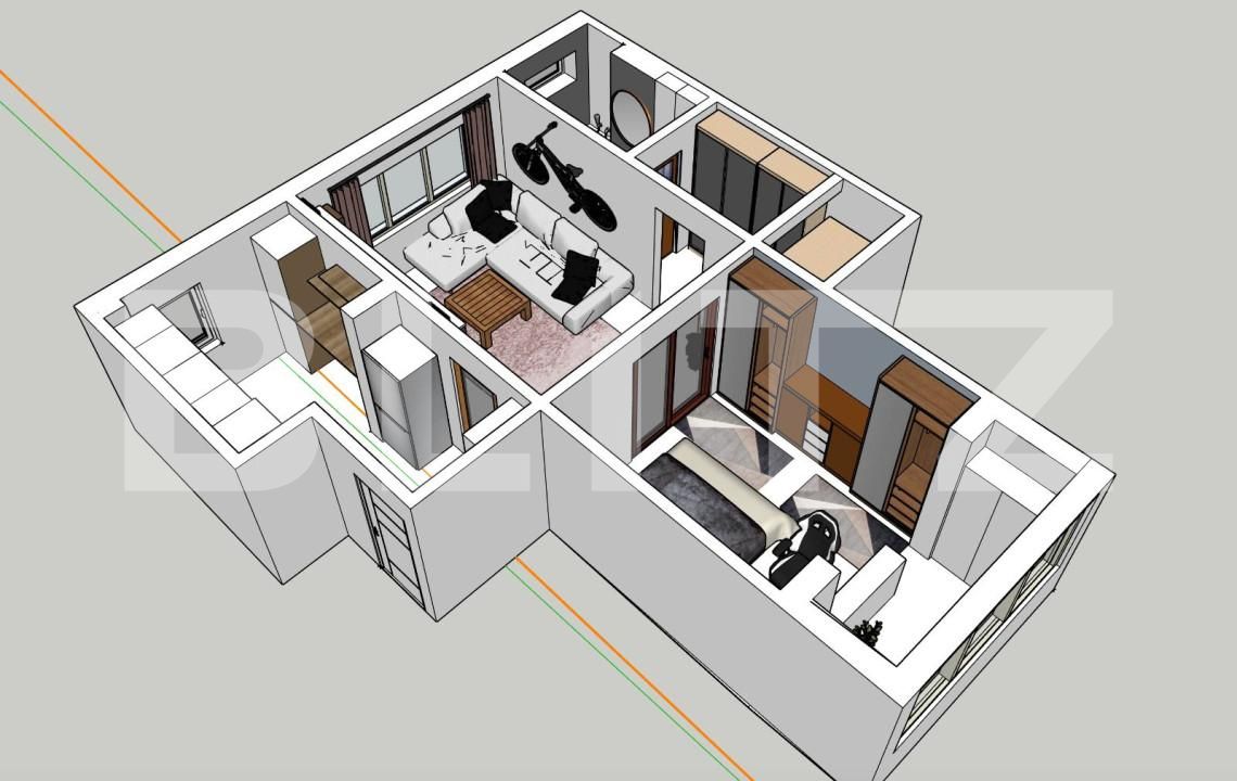 Apartament de vânzare 2 camere Gemenii - 161080AV | BLITZ Brașov | Poza7