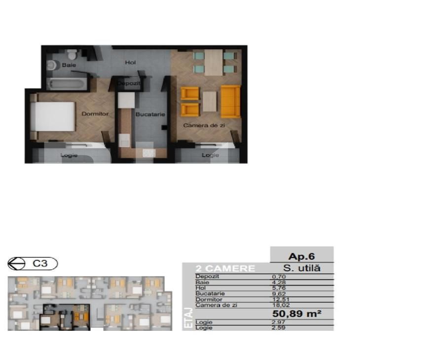 Apartament de vânzare 2 camere Floreşti - 161134AV | BLITZ Cluj-Napoca | Poza2