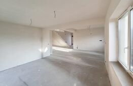 Duplex semifinisat, 120 mp utili, teren 550 mp, Chinteni