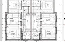 Duplex semifinisat, 120 mp utili, teren 550 mp, Chinteni