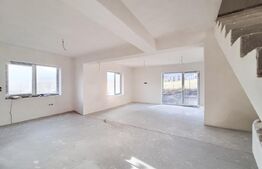 Duplex semifinisat, 120 mp utili, teren 550 mp, Chinteni