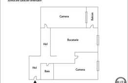 De vanzare apartament 2 camere, 64 mp, parcare, zona strazii Alverna