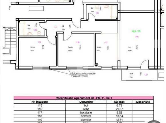 Apartament de vânzare 3 camere Floreşti - 1613AV | BLITZ Cluj-Napoca | Poza1