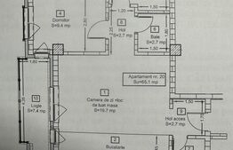3 camere, 2 bai, 2 balcoane, etajul 3, garaj + parcare,  zona Someșului 