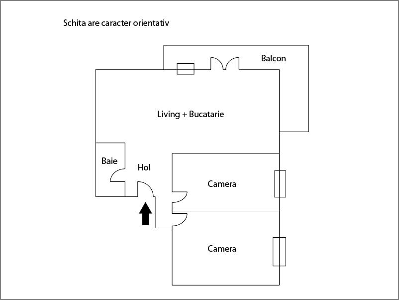 Apartament de vânzare 3 camere Floreşti - 1614AV | BLITZ Cluj-Napoca | Poza1