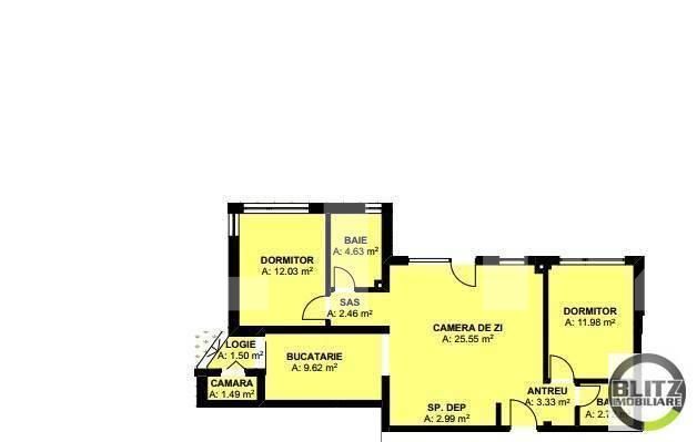 Apartament de vânzare 3 camere Floreşti - 16144AV | BLITZ Cluj-Napoca | Poza12