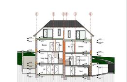 2 Unitati, Duplex semifinisat, zona Dambul Rotund, priveliste spre oras