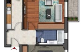 Apart 2 cam decom. in unul din cele mai cautate ansambluri rezidetiale din Cluj