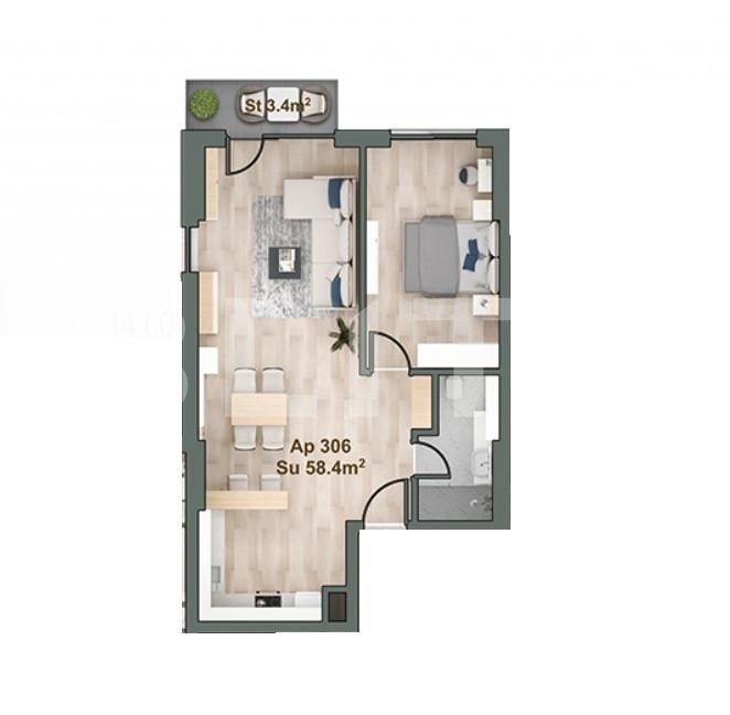 Apartament de vânzare 2 camere Gheorgheni - 161619AV | BLITZ Cluj-Napoca | Poza1