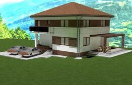 Casa individuala semifinisata, 146 mp utili, 500 mp teren, Chinteni