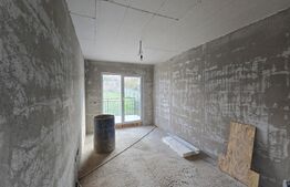 Casă individuală în Câmpenești,  120 mp semifinisată, teren aferent de 592 mp 