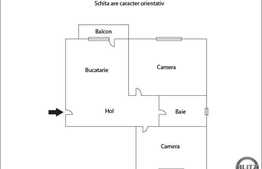 2 camere, 53 mp, decomandat, boxa subsol, zona strazii Dunarii