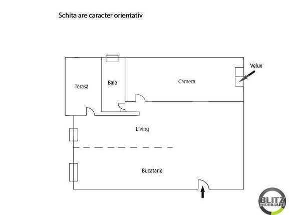 Apartament de vânzare 2 camere Andrei Mureşanu - 1621AV | BLITZ Cluj-Napoca | Poza14