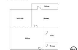 Apartament de vanzare cu 2 camere,finisat, decomandat, 63 mp, cu garaj