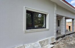 Casa semifinisata pe un nivel, 600mp teren