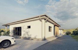 Casa semifinisata pe un nivel, 600mp teren