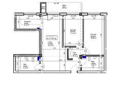 Apartament 3 camere, 76 mp, zona VIVO