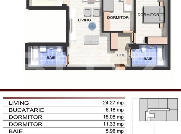 Apartament de vânzare 3 camere Manastur - 162291AV | BLITZ Cluj-Napoca | Poza17