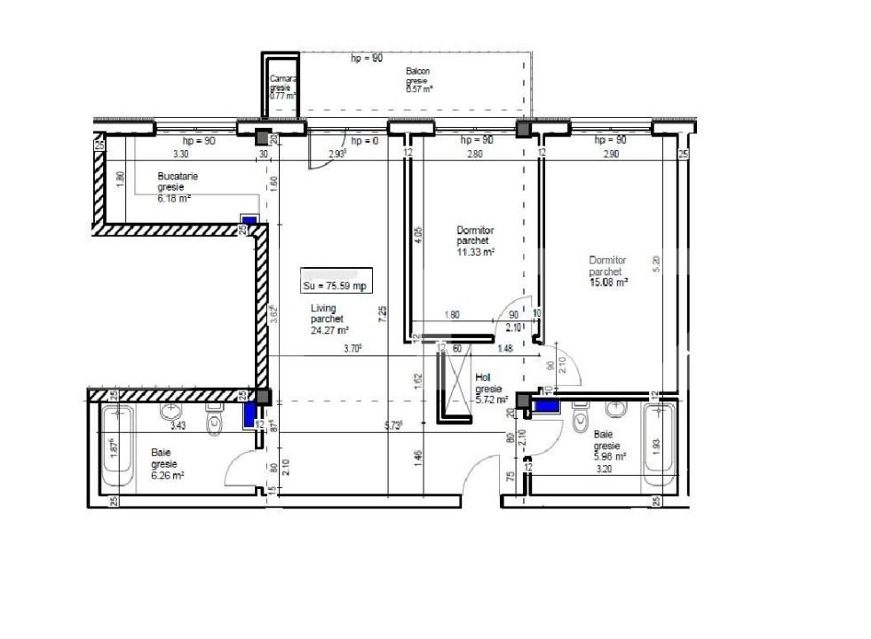 Apartament de vânzare 3 camere Manastur - 162291AV | BLITZ Cluj-Napoca | Poza18