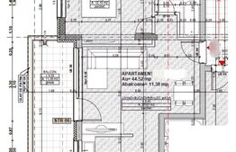 Apartament cu 2 dormitoare, intermediar, CF, parcare, zona Cetatii