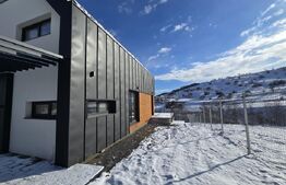 Casă NZEB finisată, șemineu și panouri solare – Comuna Baciu