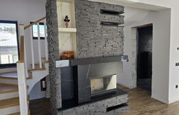 Casă NZEB finisată, șemineu și panouri solare – Comuna Baciu