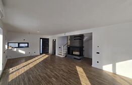 Casă NZEB finisată, șemineu și panouri solare – Comuna Baciu