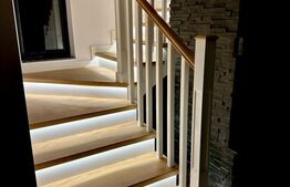 Casă NZEB finisată, șemineu și panouri solare – Comuna Baciu