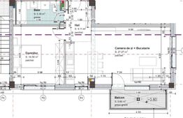 Ansamblu NOU! Apartament 52mp, 2 camere, deco, balcon 5,6. zona Regal, Baciu