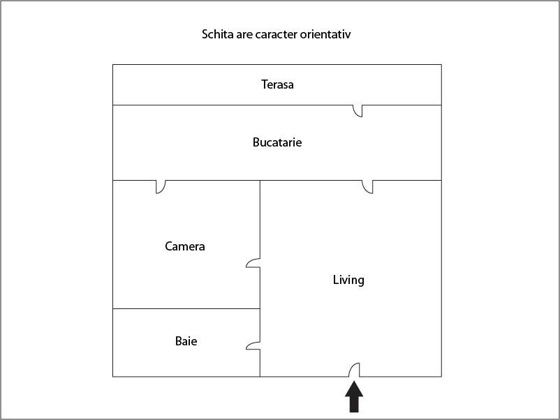 Garsonieră de vânzare Floreşti - 16256AV | BLITZ Cluj-Napoca | Poza1