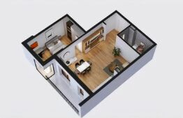 Apartament cu 2 camere, 56mp, intermediar, parcare, zona Vivo