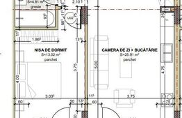 Apartament 2 camere, FINISAT, terasa, garaj, Zona Centrala !