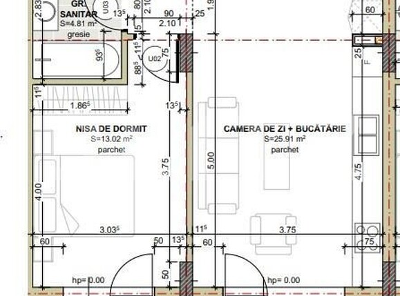 Apartament de vânzare 2 camere Floreşti - 162840AV | BLITZ Cluj-Napoca | Poza2