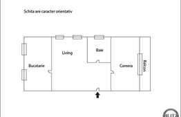 2 camere, 72 mp, 1 balcon, zona strazii Ioan Rus!