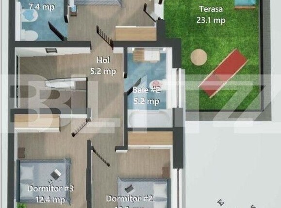 Casa de vânzare 4 camere Chinteni - 162900CV | BLITZ Cluj-Napoca | Poza5